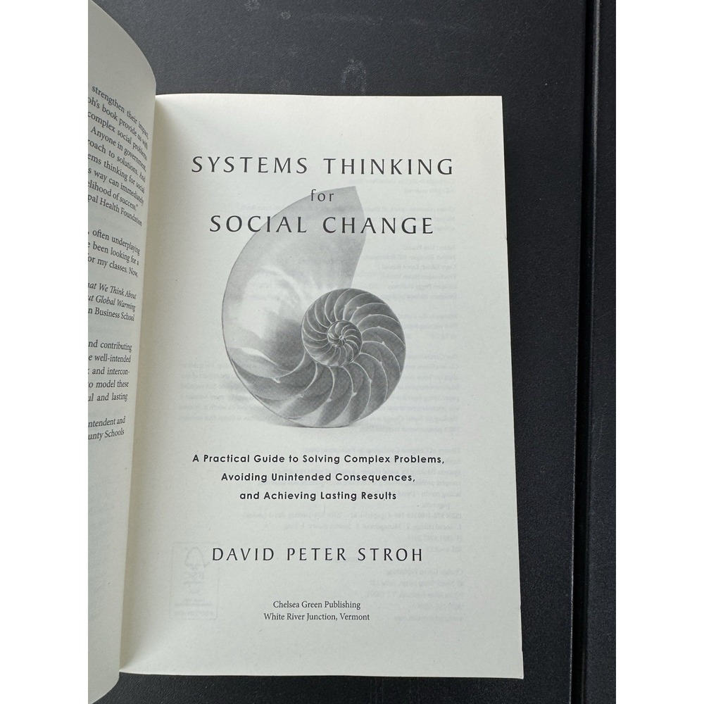 Systems‎ Thinking for Social Change - Picture 2 of 4
